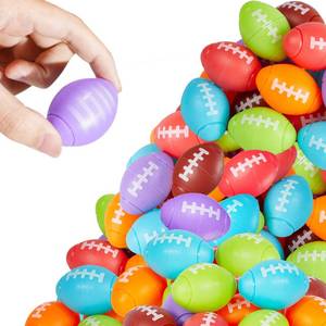lot 2318 image: WELLVO 24 Pack American Football Fidget Spinner, Football Party Favors, Sport Event, Goodies Bag Easter Basket Stuffers, Pinata Filler, Kids Birthday Party Favor Toys
