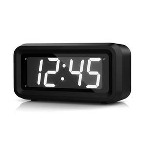 lot 2358 image: KWANWA Kids Alarm Clock, White LED, Battery, Auto-Night Mode, 12Hr24Hr, Small, Travel, Bedside, Wall-MountTable-top, Easy to Read