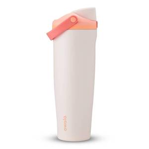 lot 6203 image: Owala FreeSip Sway - Stainless Steel-40-oz.-OrangeTan(Sparkling Sherbet)