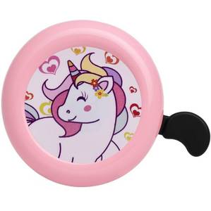 lot 6222 image: MINI-FACTORY Pink Unicorn Bike Bell for Kids � Cute Bicycle Accessory for Girls and Toddlers