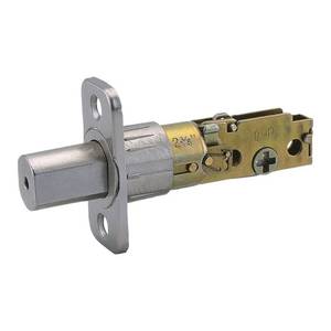 lot 6236 image: Design House 783332 Universal 6-Way Replacement Deadbolt Latch Satin Nickel