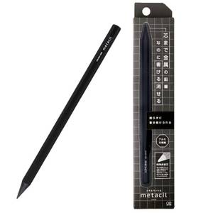 lot 6246 image: SUN-STAR Stylish Metal Pencil Metacil Pencils for Artist Drawing, Sketching, Non-Sharpening, Black, Pencil Lead Color Black 2H number4 (with Authentic Hologram Sticker United States Only)