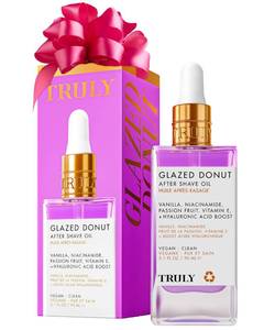 lot 6288 image: Truly Beauty Glazed Donut After Shave Oil - Razor Bumps Treatment for Women, Razor Bump and Ingrown Hair Treatment for Bikini Area - 3.1 OZ
