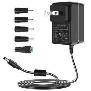 lot 6309 image: TKDY 24V 1.5A Power Supply Cord 36W ACDC Adapter 100-240V 5060hz, Compatible with 24 Volt LED Light Strip, DC24V Light Diffuser, 24 V Speakers and More, with 5 Tips (Not for Charging).