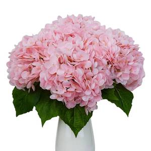 lot 6322 image: WenXin 4Pcs Hydrangea Artificial Flowers 21 Inch Real Touch Flowers with Stems Fake Artificial Hydrangeas Flowers for Bouquet Table Centerpieces Spring Decorations for Home