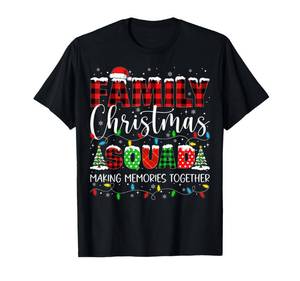 lot 8120 image: Family Christmas 2025 Matching Squad Xmas Men Women Boy Kids T-Shirt