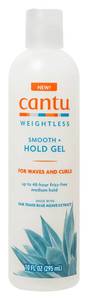 lot 8121 image: Cantu Weightless Smooth  Hold Gel, 10 fl oz