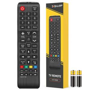 lot 8152 image: Universal Remote Control for Samsung Smart TVs (No Netflix,HuluandPrime Buttoons) 2Pk