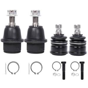 lot 8168 image: LCWRGS Front Upper and Lower Ball Joints Replacement for Chevy SSR Trailblazer Ext Buick Rainier GMC Envoy XL XUV Ascender Bravada 9-7X K6663 K6664, 2pcs