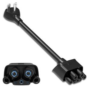 lot 9359 image: westsaim for Tesla NEMA 6-15 Adapter, Tesla Mobile Charger Adapter for Gen 2 and 3 ONLY, 240V Plug and 6-15 Outlet at 12 Amp 10-Inch
