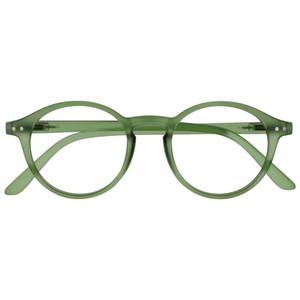 lot 10461 image: OPULIZE REY Reading Glasses for Women Men, Retro Round Frame with Spring Hinges, Matte Green 3.00 (Pack of 1)