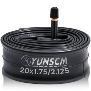 lot 12360 image: 1-PC 20 Bike Tube 20x1.75 20x1.95 20x2.125 Schrader Valve 20 Inner Tube Compatible with 20 x 1.752.125 Bike Bicycle Tire Tubein