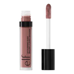 lot 12426 image: e.l.f. Lip Plumping Gloss, High-Shine Liquid Lip Color, Creates Fuller Lips and A Plumper Pout, Moisturizing Formula, Vegan and Cruelty-Free, Praline