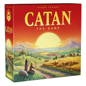 lot 13618 image: CATAN Board Game (6th Edition) Trade, Build and Settle in The Classic Strategy Game for Family, Kids and Adults, Ages 10, 3-4 Players, 60-90 Min Playtime