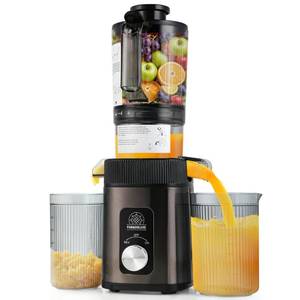 lot 13637 image: Cold Press Juicer - Juicer Machines with 4.3 Wide Feed Chute, 34oz Slow Masticating Juicer for Fruits and Vegetables, 99percent High Juice Yield, Reverse Function, Dishwasher Safein