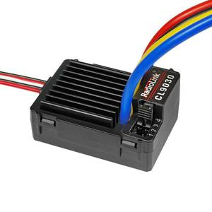 lot 14460 image: Radiolink CL9030 90A (2S-4S) Brushed ESC Waterproof Built-in 5A BEC Selectable 5.5V7.5V Electronic Speed Controller for RC Crawlers Tanks Cars Boats (XT60 Plug)