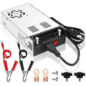 lot 15657 image: EAGWELL New Version 110V AC to 12V DC Converter 600W 50A Power Supply, Universal SMPS Transformer for RV, Pump, LED Strip, CCTV, Car Stereo