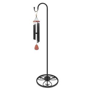 lot 15700 image: EGOMYRON 63 Inch Heavy Duty Shepherds Hooks for Outdoor, Wind Chime Stand Indoor, Adjustable Shepherds Hook for Bird Feeder, Hanging Plants, Lantern, Wind Chimes