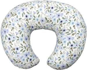 lot 15710 image: x-vesolje Nursing Pillow, Breastfeeding Pillow with Removable Cover, Ergonomic Breast Feeding Pillow, Baby Feeding Support Cushion for Mom Easier Breastfeeding- Original SizeLeaves