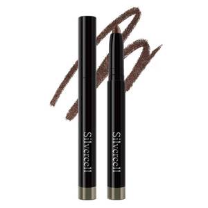 lot 16143 image: Silvercell Eyeshadow Stick Long Lasting Shimmer, Glitter Eyeliner Cream Highly Pigmented, Waterproof Eye Shadow Pencil Metallic Pearlescent, Eye Highlighter Stick Easy to Apply Festival Makeup (07number) 3pk