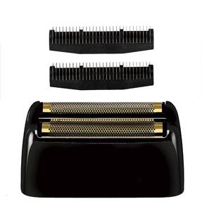 lot 16237 image: BaBylissPRO Barberology Professional FXRF2B BLACKFX Replacement Double Foil Shaver Head with 2 Cutters
