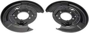 lot 17137 image: Dorman 924-373 Rear Brake Dust Shield - 1 Pair Compatible with Select Lexus  Toyota Models