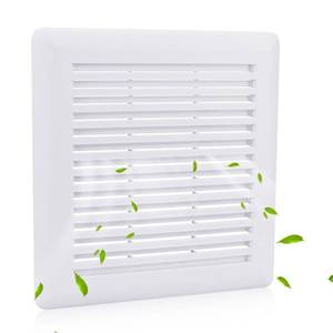 lot 18071 image: WKZO S97017068 Bathroom Ceiling Fan Grille with Springs Replacement Parts for Bath Fan Fits Models 690 693 VC305C3N VC307C2N 695 and 696N Ventilation Fan - Plastic Grille Cover
