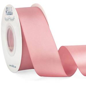 lot 18102 image: Ribbli Rose Gold Double Faced Satin Ribbon,1-12� x Continuous 25 Yards,Use for Bows Bouquet,Gift Wrapping,Wedding Decoration