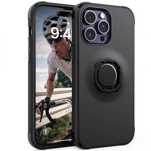 lot 18117 image: xsdtech Lock Protective Case for iPhone14 Pro Max Black
