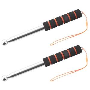 lot 18119 image: TWZKXC 2 Pcs 51 Hollowing Drum Hammer Sound Detection Folding Stick, Upgraded Reinforced Thickened Telescopic Rod for House Decoration Inspection, Solid Ball Reinforcement Design Comes with Lanyardin