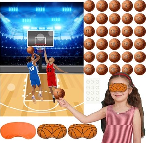 lot 10457 image: 6pk Basketball Blind Game Set