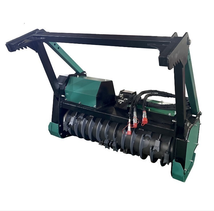 lot 6017 image: Unused Raytree Skid Steer Drum Mulcher  RMBD50