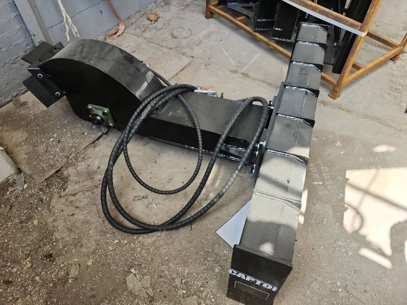 lot 7801B image: Unused Skid Steer Stump Grinder  Model CK-BSG45
