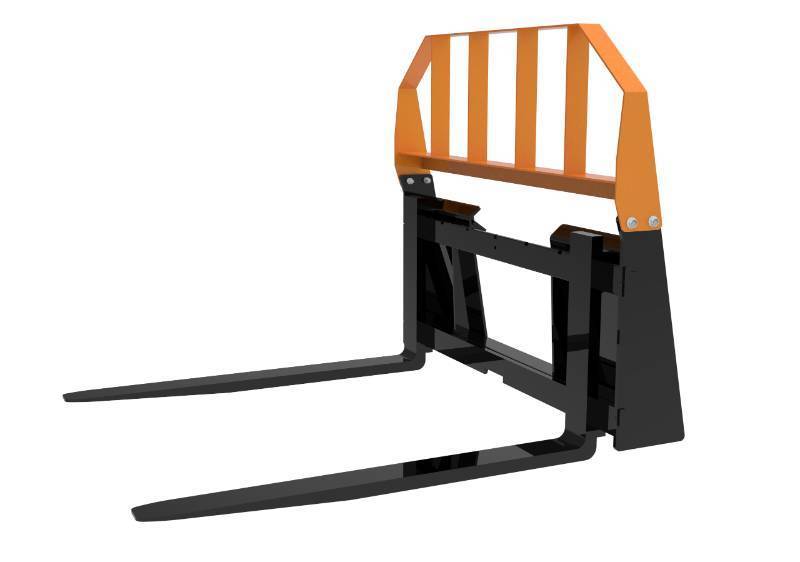 lot 8631 image: Unused Arteer PF-42L Heavy Duty Hydraulic Skid Steer Pallet Fork