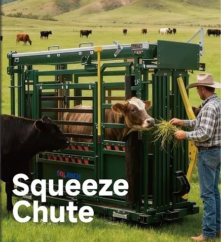 lot 9951 image: SDLANCH Industrial Squeeze Chute System SDLSC