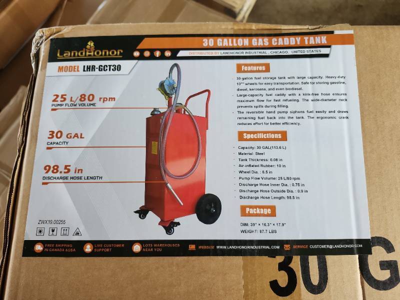 lot 2757 image: Unused Landhonor Refueling machine  LHR-JGC30