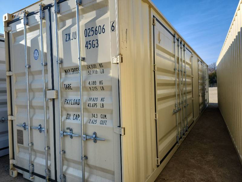 lot 2509 image: One Way Use 40 High Cube Storage Container, 2 Door Opening, End Opening  Wolverine ZXJU0229190