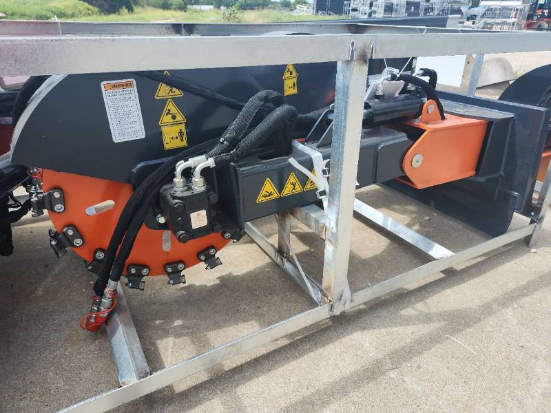 lot 3512 image: Unused XN-QC01-08 Skid Steer Stump Grinder Attachment