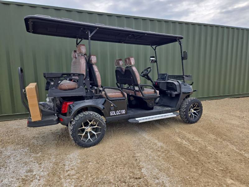 lot 4002 image: Luxury 6-Seater Golf Cart  SDLGC100