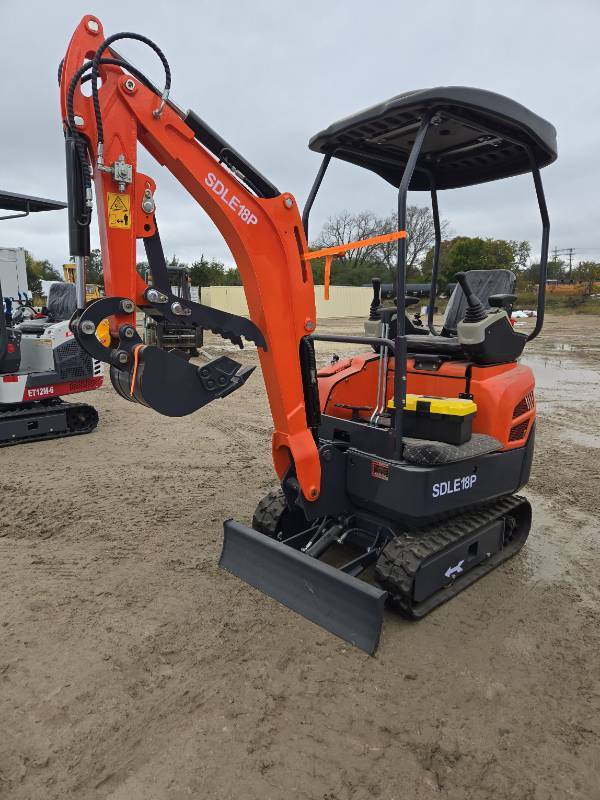 lot 160 image: Unused SDLANCH SDL18P Mini Excavator&nbsp