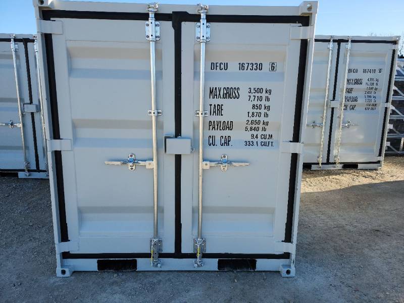 lot 9615 image: Industrial 10ft Storage Container with Built-in Window and Security Features  DFCU 1673306
