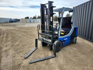 lot 19 image: Unused 2025 Sino Euro 3 Ton HE30 4x4 Electric Forklift  Fork Shift  Side Shift