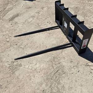 lot 2113A image: Unused 2026 JCT Skid Steer Bale Spears