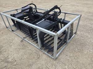 lot 8632A image: Unused Arteer 84 Rock Grapple Bucket  Model RGB-84W