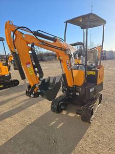 lot 12004 image: Unused MIVA VA13 Mini Excavator