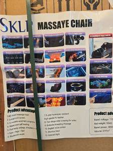 lot 12035 image: Unused SKLP Massage Chair - Model SK-S13