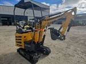 lot 14012 image: Unused CFG Industrial MX12RX Mini Excavator