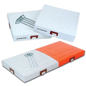 lot 354047 image: Champro Recreational PVC Bases w Double First Base 3 Base Pack  - Retail $95