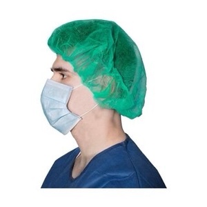 lot 354097 image: Case pack Bouffant Cap 24 Green 500Ca
