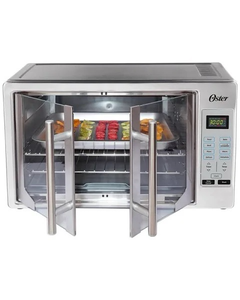 lot 3544154 image: Oster French Convection Countertop and Toaster Oven, Single Door Pull and Digital Controls - Retail $199